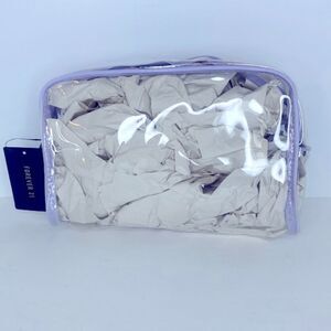 NEW…Clear/Lavender bag OS (one size) from Forever21